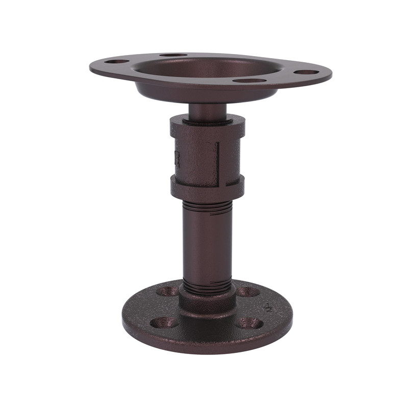 Vanity Top Toothbrush Holder, Antique Bronze Finish